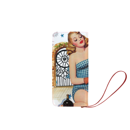 PIN UP Women's Clutch Wallet (Model 1637)