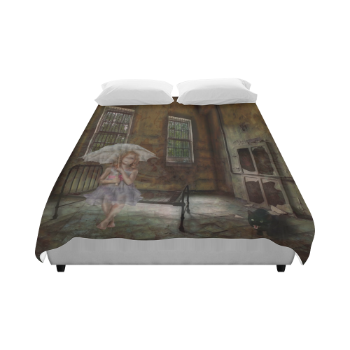 Room 13 - The Girl Duvet Cover 86"x70" ( All-over-print)