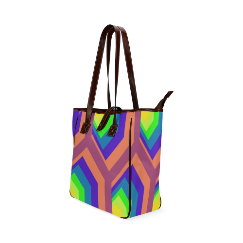 poly colors Classic Tote Bag (Model 1644)