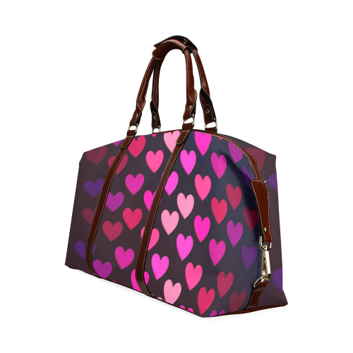 hearts on fire-2 Classic Travel Bag (Model 1643)