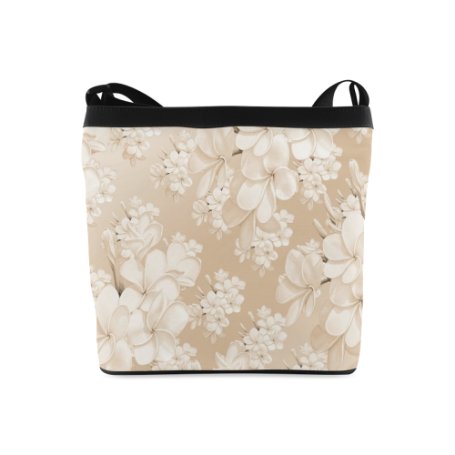 delicate floral pattern,softly Crossbody Bags (Model 1613)