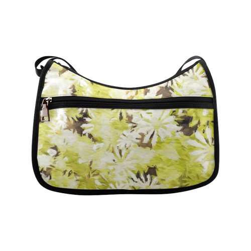 watercolor flowers Crossbody Bags (Model 1616)