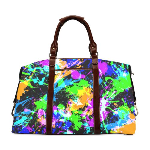 PAINT SPLASH Classic Travel Bag (Model 1643)