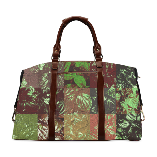 Foliage Patchwork #4 - Jera Nour Classic Travel Bag (Model 1643)