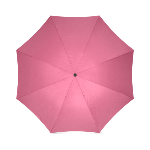 Hot Pink Color Accent Foldable Umbrella (Model U01)