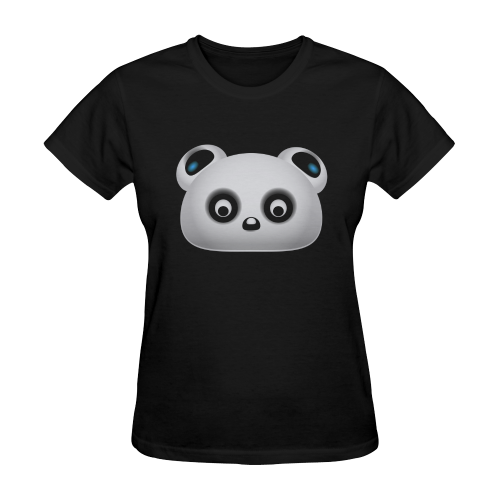 Panda Bear Sunny Women's T-shirt (Model T05)