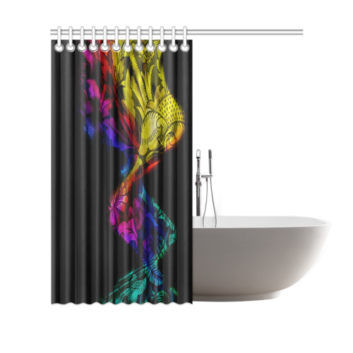 Abstract design Shower Curtain 69"x70"