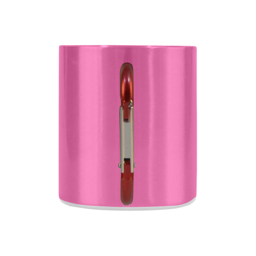 Raspberry Rose Color Accent Classic Insulated Mug(10.3OZ)