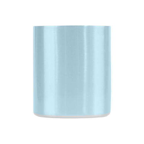 Aquamarine Color Accent Classic Insulated Mug(10.3OZ)