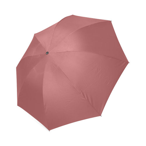 Dusty Cedar Color Accent Foldable Umbrella (Model U01)