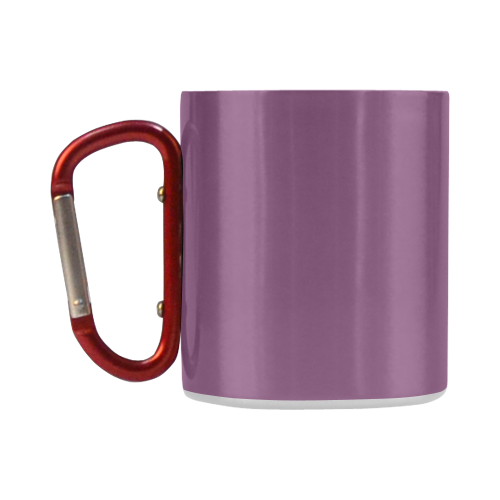 Wood Violet Color Accent Classic Insulated Mug(10.3OZ)