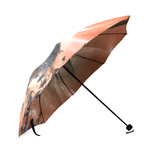 Dark unicorn Foldable Umbrella (Model U01)