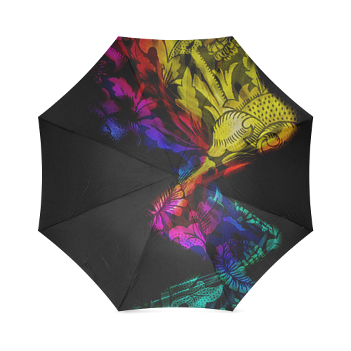 Abstract design Foldable Umbrella (Model U01)