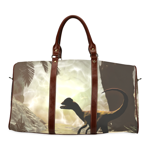 Dinosaur Waterproof Travel Bag/Small (Model 1639)
