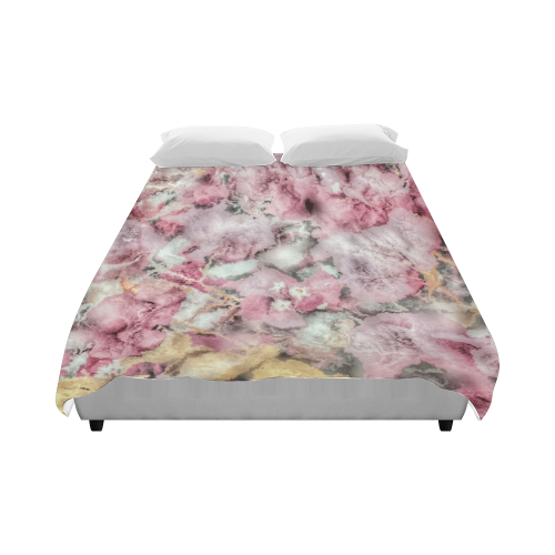 soft floral Duvet Cover 86"x70" ( All-over-print)