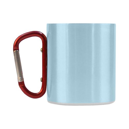 Aquamarine Color Accent Classic Insulated Mug(10.3OZ)