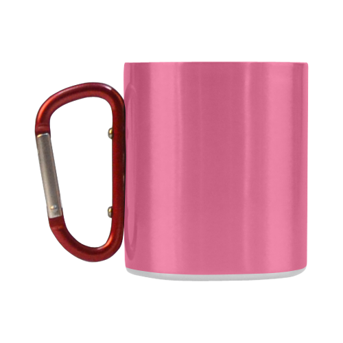 Pink Flambé Color Accent Classic Insulated Mug(10.3OZ)