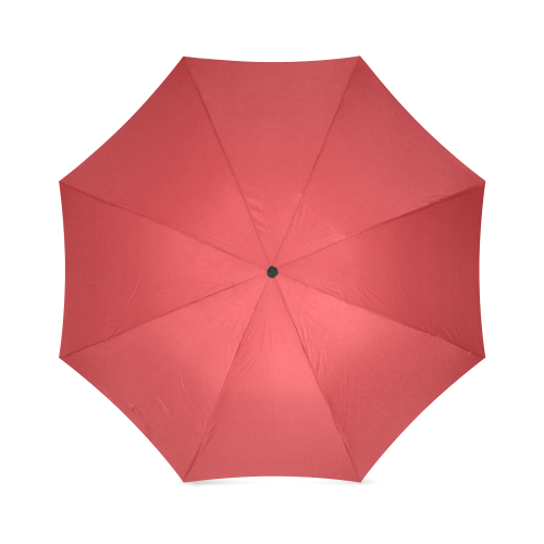 Poppy Red Color Accent Foldable Umbrella (Model U01)