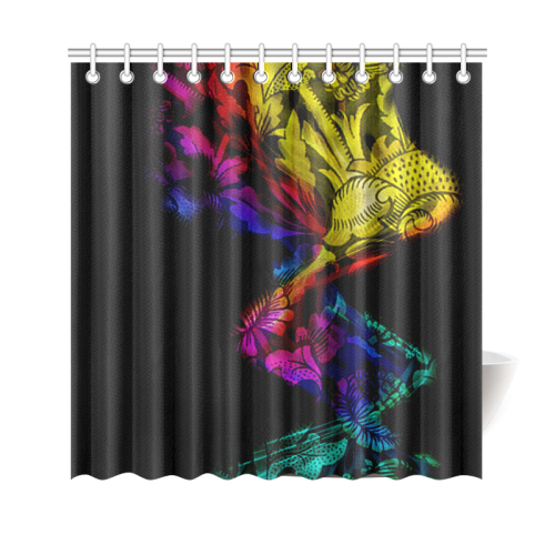 Abstract design Shower Curtain 69"x70"