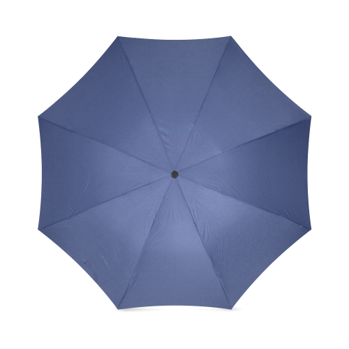 Deep Ultramarine Color Accent Foldable Umbrella (Model U01)