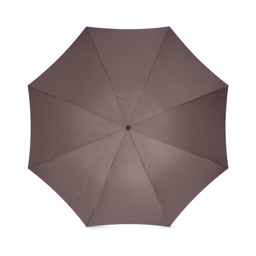 Deep Mahogany Color Accent Foldable Umbrella (Model U01)