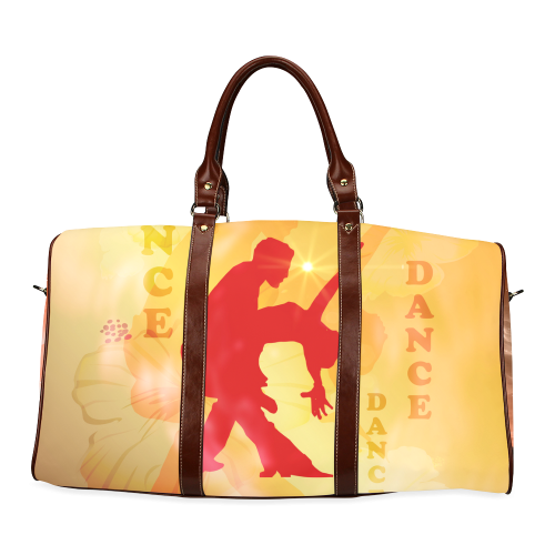 Dancing Waterproof Travel Bag/Small (Model 1639)