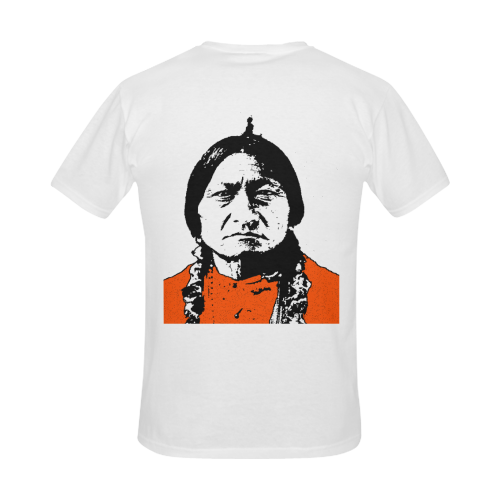 SITTING BULL Men's Slim Fit T-shirt (Model T13)