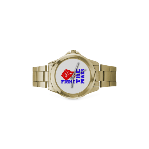 FIGHT THE POWER Custom Gilt Watch(Model 101)