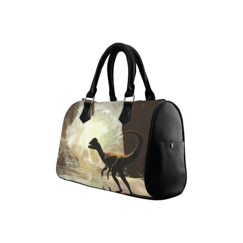 Dinosaur Boston Handbag (Model 1621)