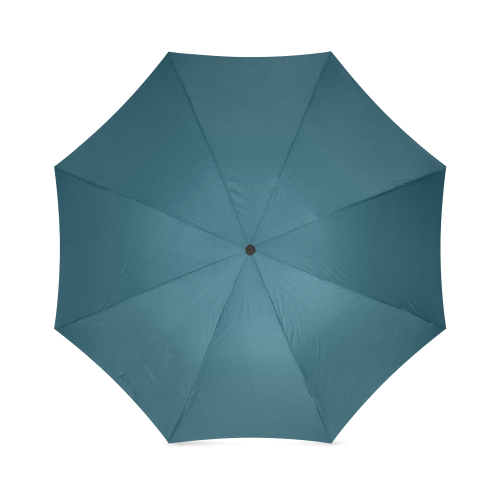 Blue Coral Color Accent Foldable Umbrella (Model U01)