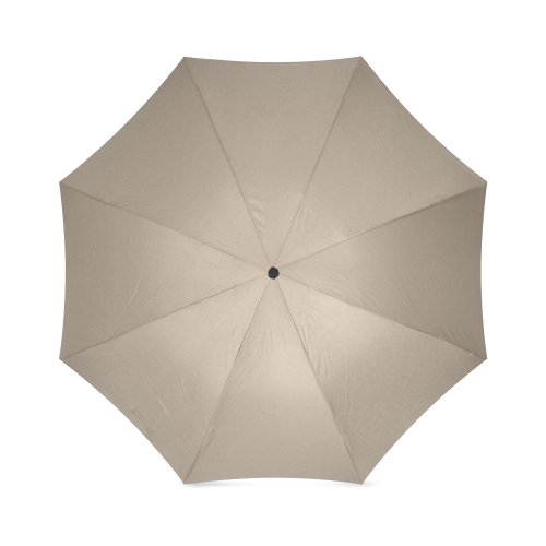 Champagne Beige Color Accent Foldable Umbrella (Model U01)