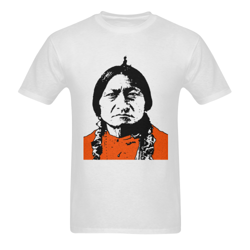 SITTING BULL Sunny Men's T- shirt (Model T06)