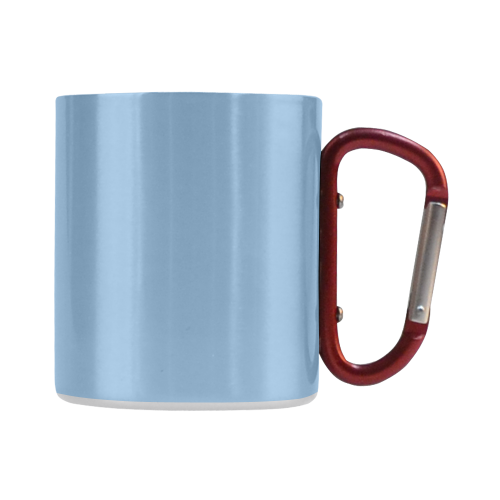 Dusk Blue Color Accent Classic Insulated Mug(10.3OZ)