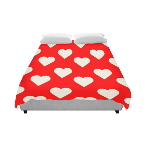 All Hearts Duvet Cover 86"x70" ( All-over-print)