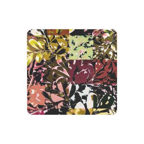 Foliage Patchwork #6 - Jera Nour Women's Clutch Wallet (Model 1637)