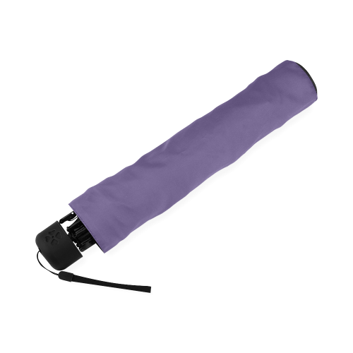 Gentian Violet Color Accent Foldable Umbrella (Model U01)