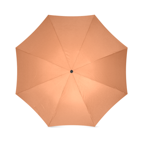 Tangerine Color Accent Foldable Umbrella (Model U01)