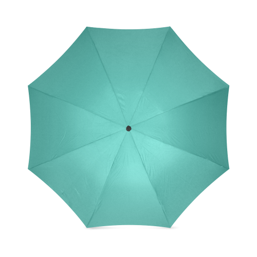 Turquoise Color Accent Foldable Umbrella (Model U01)