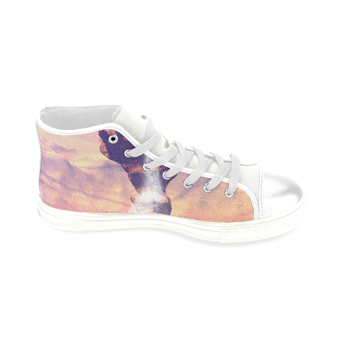 fantasy landscape Men’s Classic High Top Canvas Shoes (Model 017)