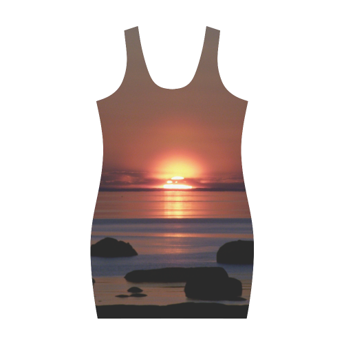 Shockwave Sunset Medea Vest Dress (Model D06)