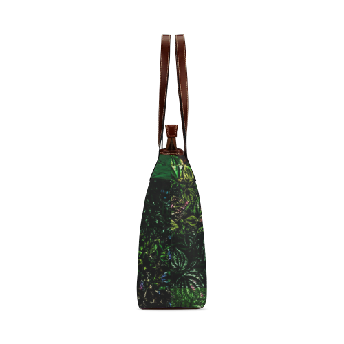 Foliage Patchwork #1Foliage Patchwork #4 - Jera Nour Shoulder Tote Bag (Model 1646)