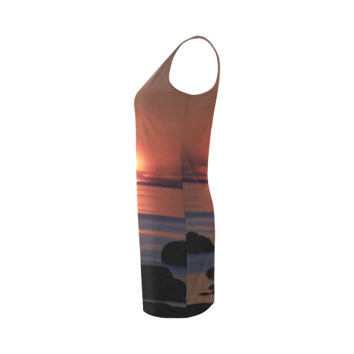 Shockwave Sunset Medea Vest Dress (Model D06)