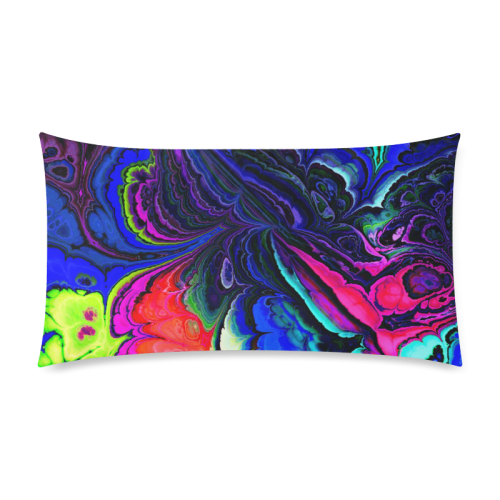 amazing fractal 416b Rectangle Pillow Case 20"x36"(Twin Sides)