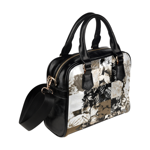 Foliage Patchwork #8 - Jera Nour Shoulder Handbag (Model 1634)