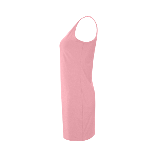 Peony Color Accent Medea Vest Dress (Model D06)