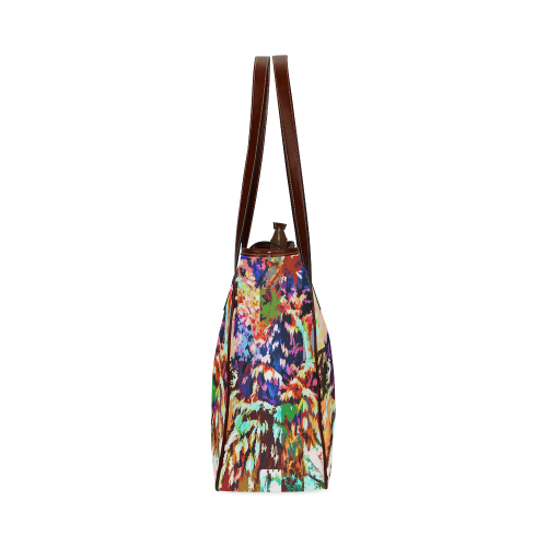 Foliage Patchwork #7 - Jera Nour Classic Tote Bag (Model 1644)