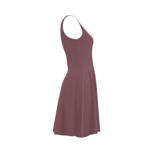 Crushed Berry Color Accent Atalanta Sundress (Model D04)