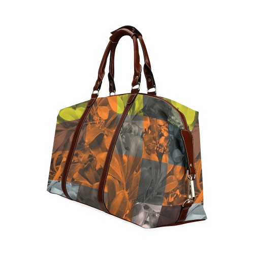 Foliage Patchwork #9 - Jera Nour Classic Travel Bag (Model 1643)