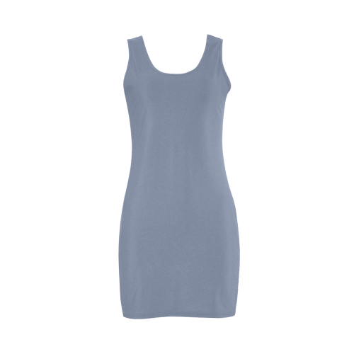 Stonewash Color Accent Medea Vest Dress (Model D06)