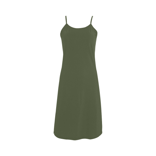 Cypress Color Accent Alcestis Slip Dress (Model D05)